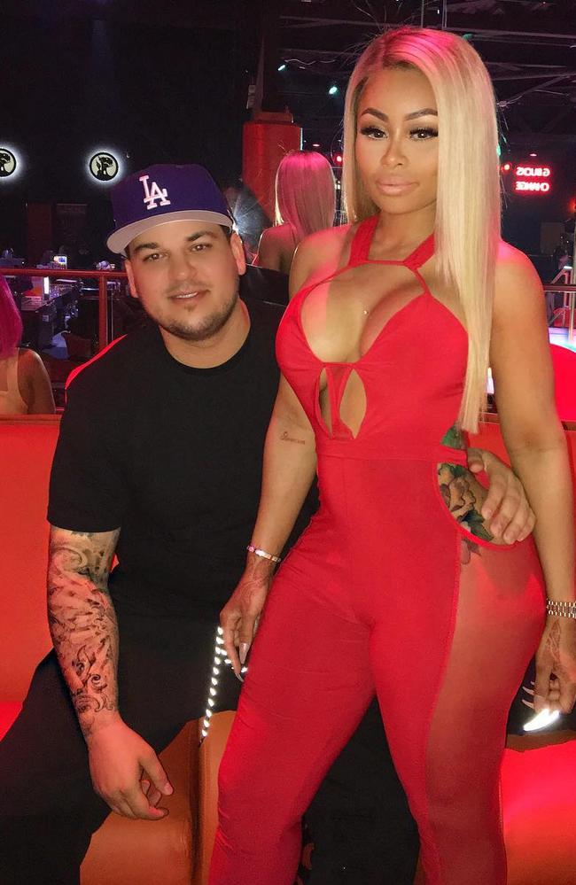 Chyna claims she was ‘just joking’ when she held a gun to Kardashian’s head. Picture: Instagram
