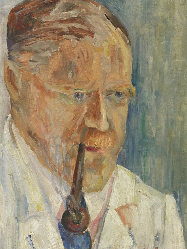 Anders Harboe-Ree, aged 69, in a portrait by the Norwegian artist John Paulsen.