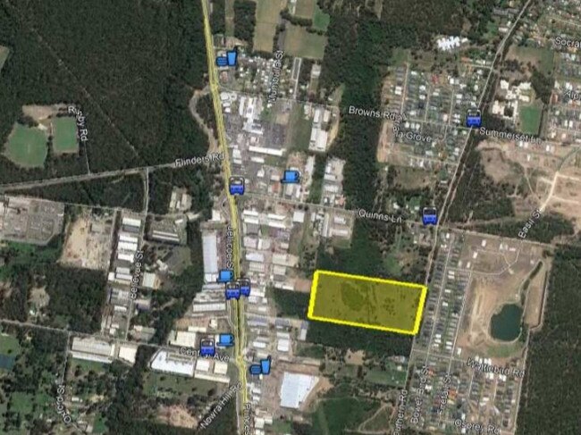 More than 50 units are proposed for the Old Southern Road site in South Nowra.