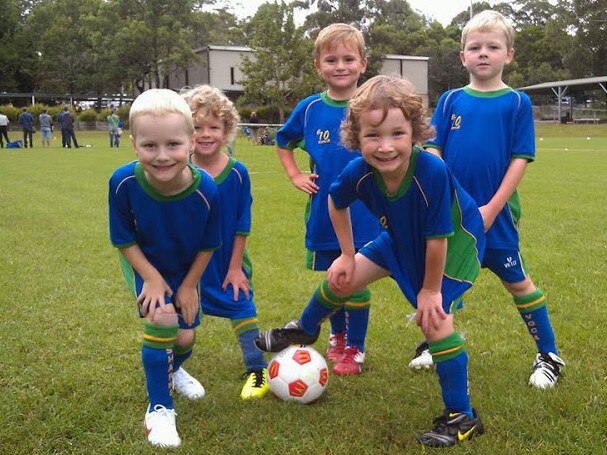 Young players from Avoca FC have to travel to Erina High School or Fagans Park for games and training.