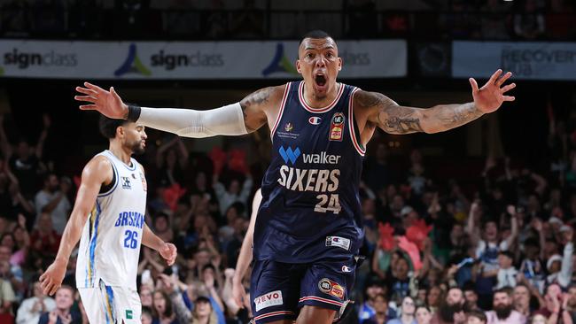 Jacob Wiley was a key part of the 36ers ability to snap a four-game losing streak. Picture: Sarah Reed/Getty Images