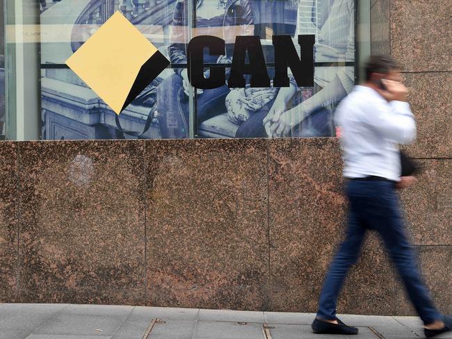 SYDNEY, AUSTRALIA - NewsWire Photos FEBRUARY, 12, 2021: General view of a Commonwealth Bank of Australia (CBA) branch in Sydney. Picture: NCA NewsWire/Bianca De Marchi