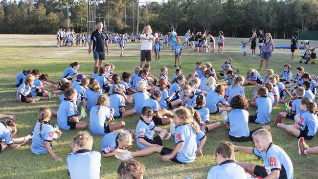 Gold Coast little athletics talents. Picture: SUPPLIED