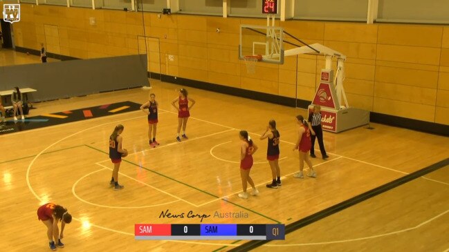 Replay: Adelaide Invitational Challenge basketball tournament - SA Metro Red v Tasmania Tigers (U15 girls)