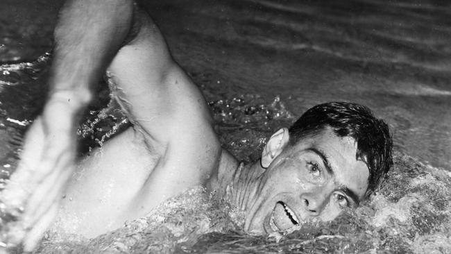 Dual gold medallist John Devitt in 1960.