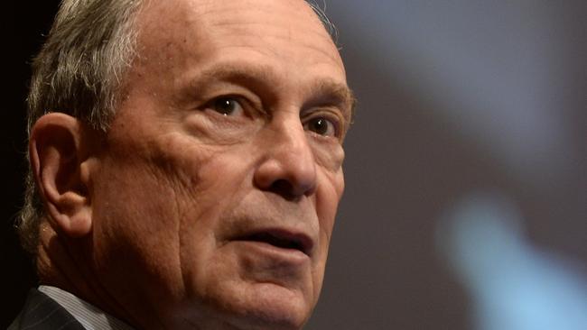 Former New York City Mayor Michael Bloomberg will run for the Democratic presidential nomination. Picture: AFP