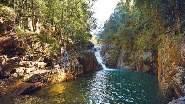 Man falls 5m down waterfall at Finch Hatton Gorge, Queensland | The Courier  Mail