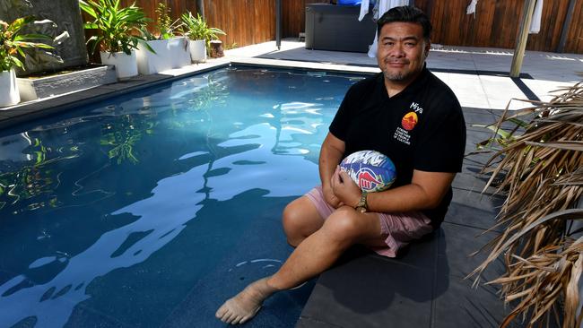 Miya director Ray Chan Tung at one of the organisation's residences in Townsville. Picture: Evan Morgan