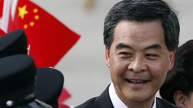 ‘Hidden agenda’: Hong Kong’s chief executive Leung Chun-ying. Picture: AP