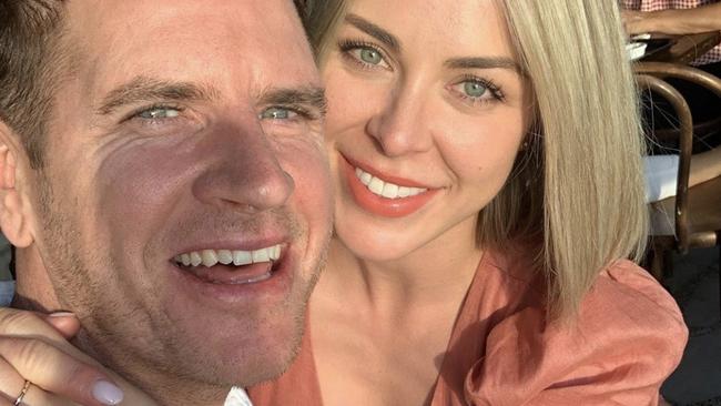 Adelaide-born Sunrise weatherman Sam Mac and new girlfriend ElleWhittaker. pics: Instagram.