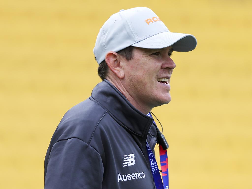 Garrath McPherson (above) has been replaced by Alex Smith as coach of the Brisbane Roar women’s team. Picture: Hagen Hopkins/Getty Images