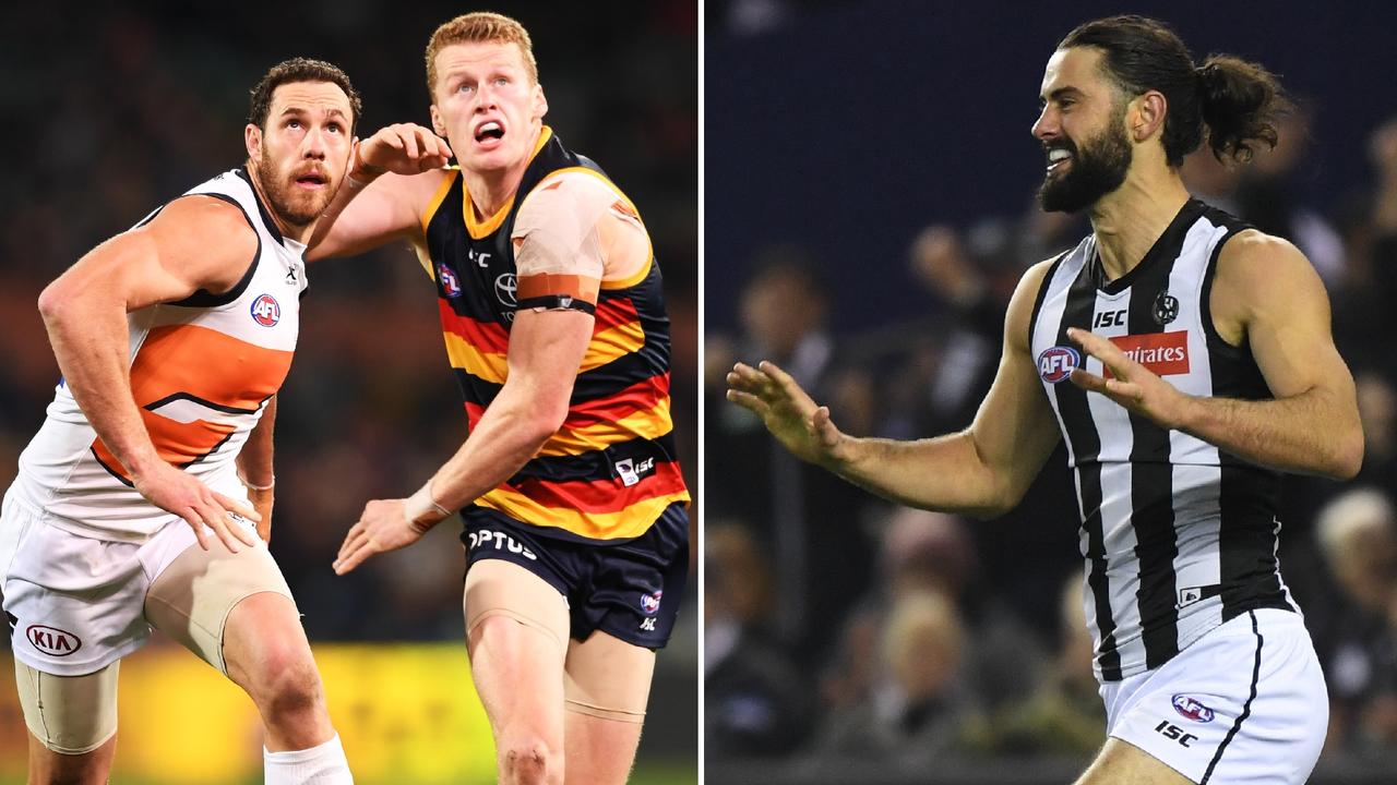 Adelaide could try and lure Brodie Grundy, but they're also focused on keeping emerging star Reilly O'Brien at the club.