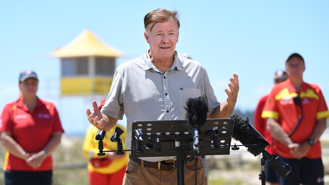 Labor’s candidate for Burleigh Heads Wayne "Rabbit" Bartholomew. Picture: NCA NewsWire / Dan Peled