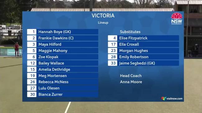 REPLAY: National U15's Girls Hockey Championships - VIC vs SA