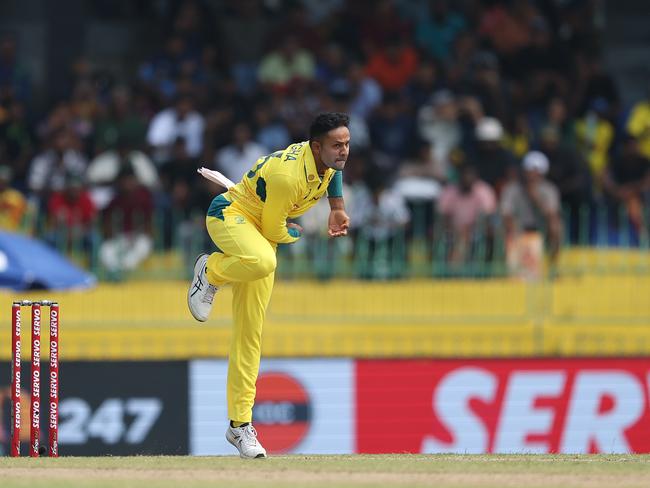 Tanveer Sangha is a bowler of significant promise – but is he ready to take over from Adam Zampa? Picture: Getty