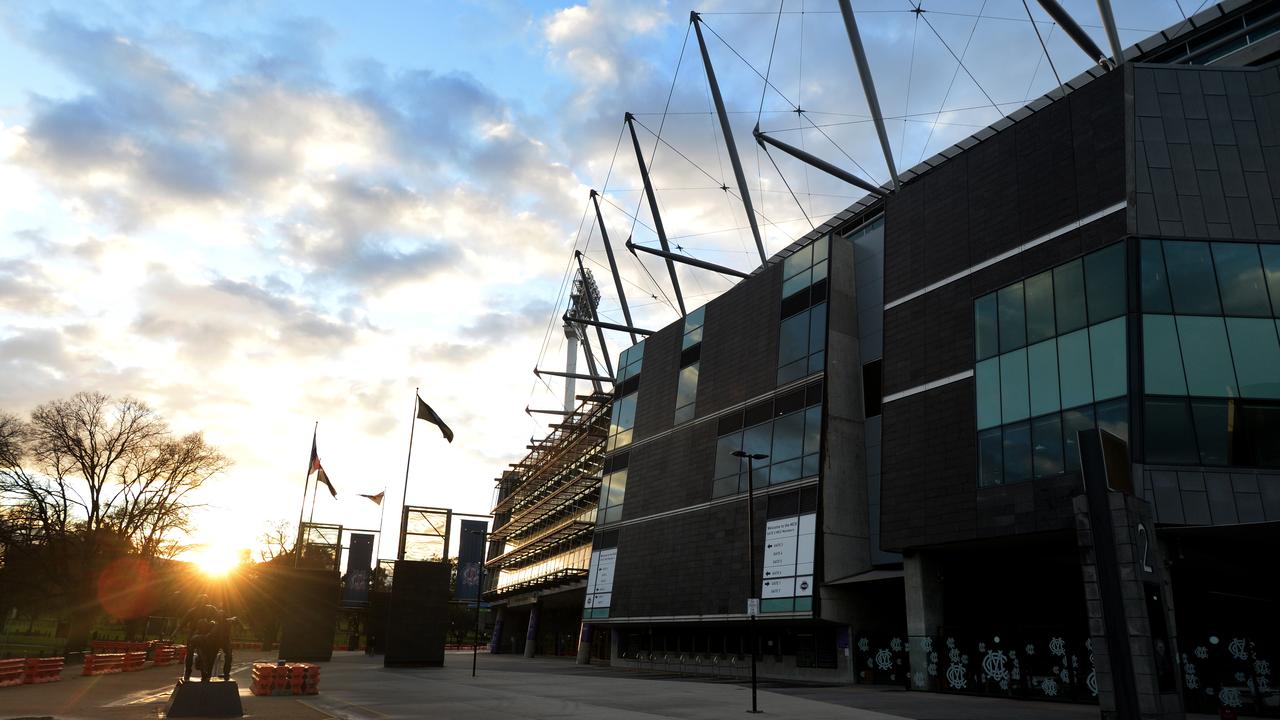 The AFL and Victorian Government have not given up hope of an AFL Grand Final. Picture: NCA NewsWire/Andrew Henshaw