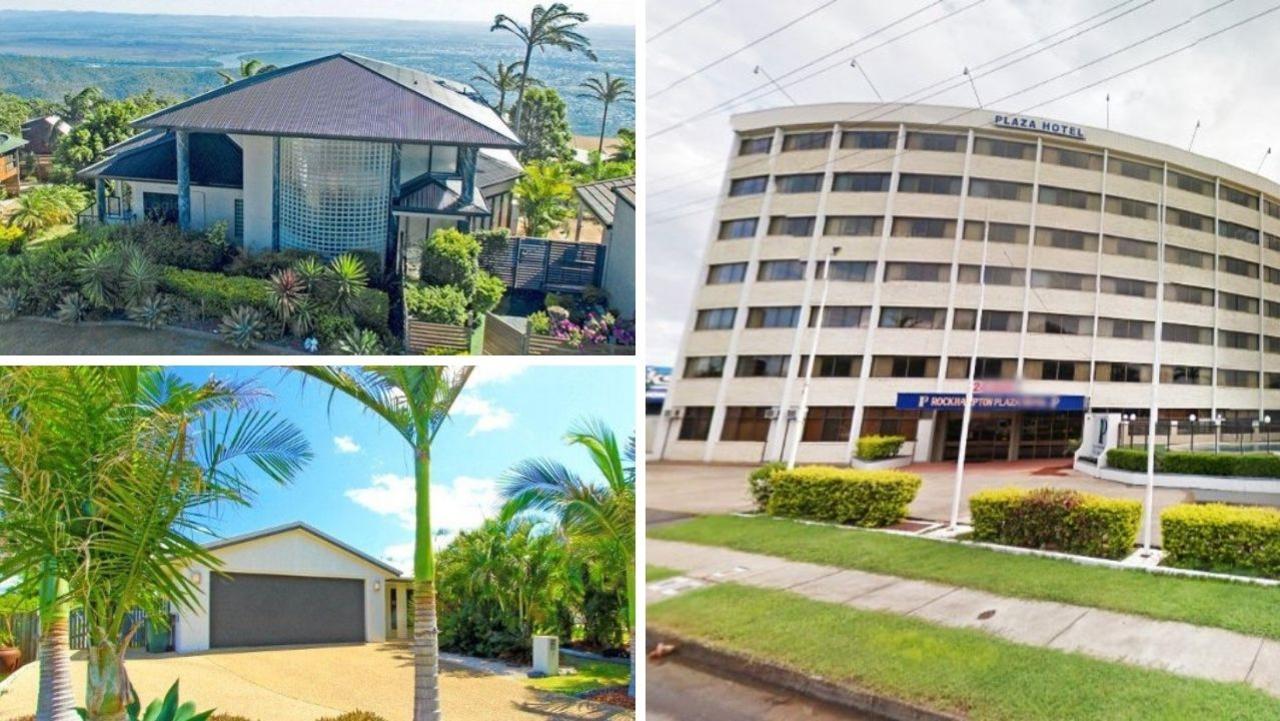 18 Sleipner Street, Mount Archer, 7 Cypress Avenue, Norman Gardens and Rockhampton Plaza Hotel all have overdue rates owing to Rockhampton Regional Council.