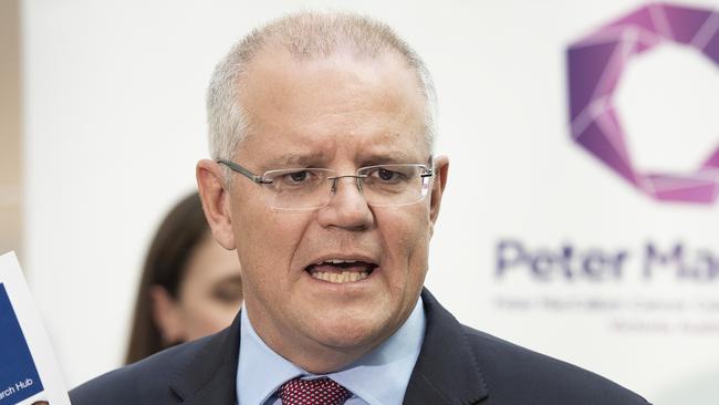 Prime Minister Scott Morrison reportedly proposed to build new mass detention facilities for asylum seekers in Australia. Picture: AAP 