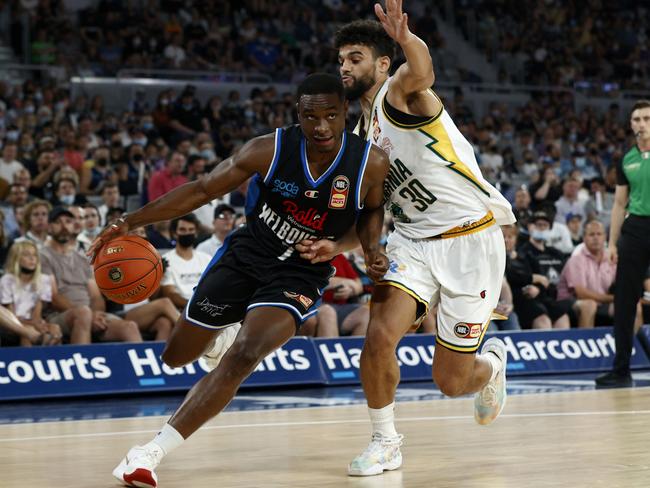 Caleb Agada needs to aim up. Photo: Darrian Traynor/Getty Images.