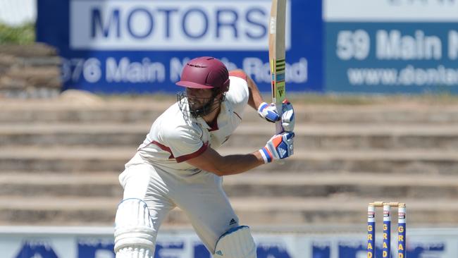 7.2.2015. Ross Whiteley- Prospect. Grade Cricket - Prospect v Southern District at Prospect Oval. Photo Sam Wundke.