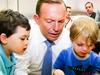 PM Tony Abbott and wife Margaret visits the Day Care in Russell Lea