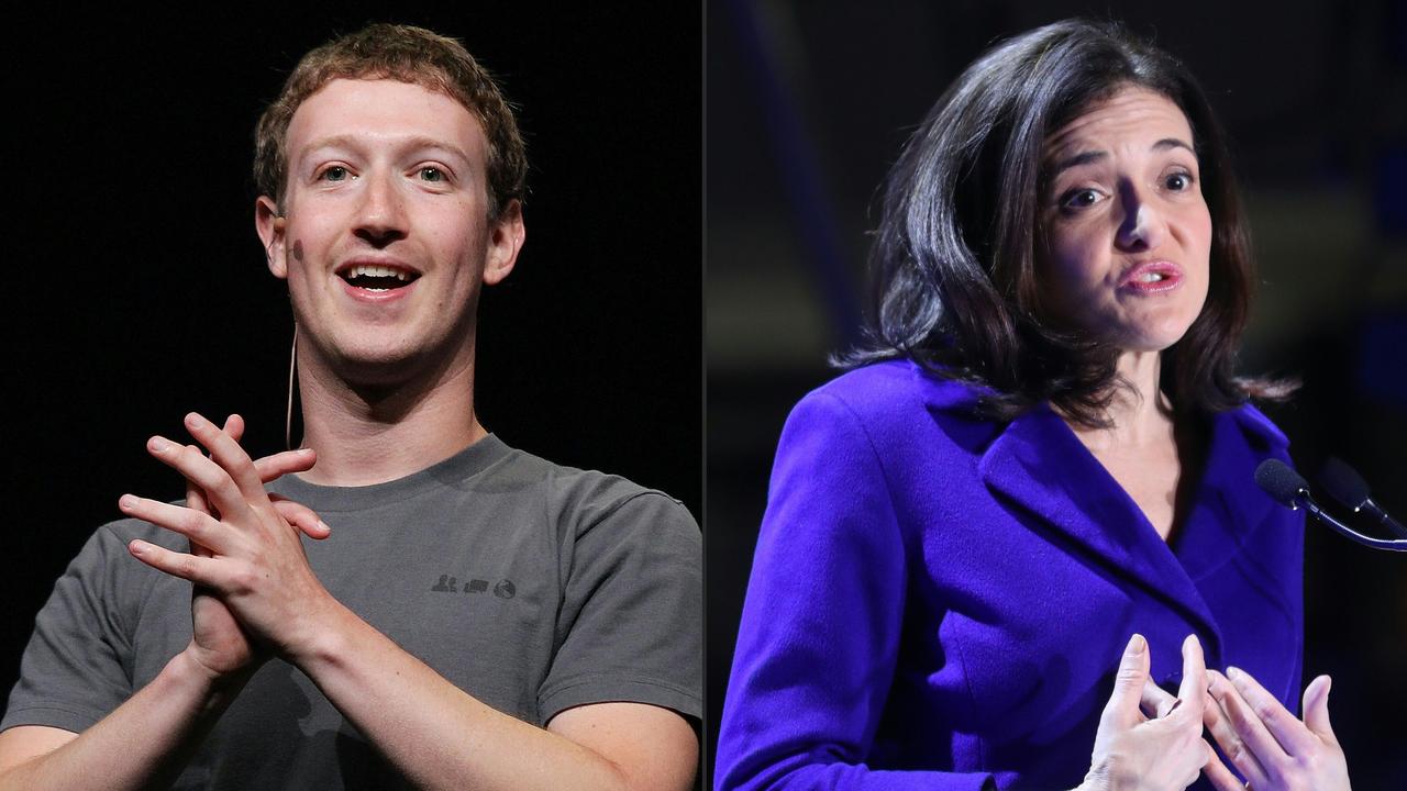 The campaign organisers were disappointed by their meeting with Facebook founder Mark Zuckerberg and chief operating officer Sheryl Sandberg, who they said are “not ready to address” the issues the campaign raised. Picture: Justin Sullivan, Jacques Demarthon / AFP