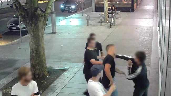 CCTV vision of his fight was confronting viewing for Wighton.