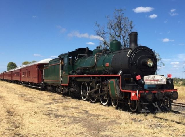 Steam train celebrates Queensland 150th anniversary of rail | The ...