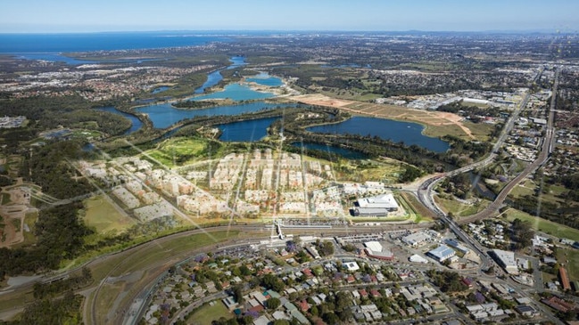 The technological hub at Petrie is set to become double the size of the Brisbane CBD.