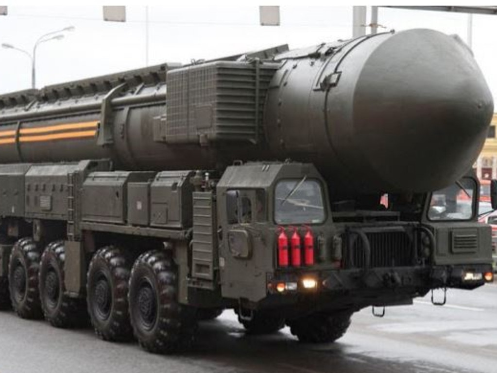 Russia's monster nuke missile Sarmat - also known as Satan 2 will be able to travel 10,000km. Picture: Supplied