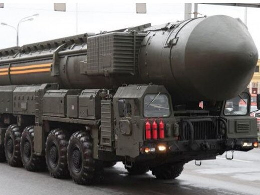 Russia's monster nuke missile Sarmat - also known as Satan 2 will be able to travel 10,000km. Picture: Supplied