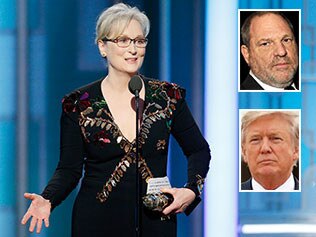 Meryl Streep and Harvey Weinsten