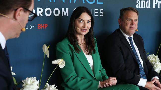 BHP Australia president Geraldine Slattery at the Competitive Advantage Forum, co-hosted by The Australian, in Sydney on Wednesday. Picture: John Feder