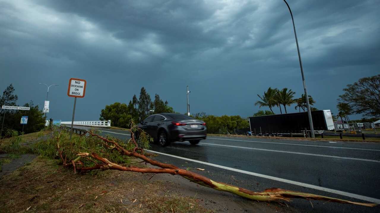 Severe Storm System Lashes South-east Queensland | Sky News Australia