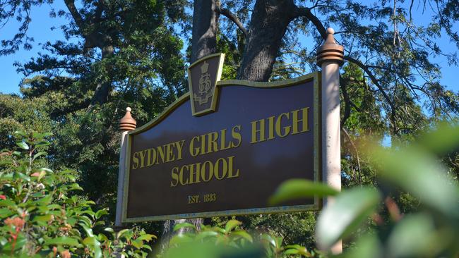 Sydney Girls High School ranked first in secondary Schools. Picture: NewsWire / Steven Saphore