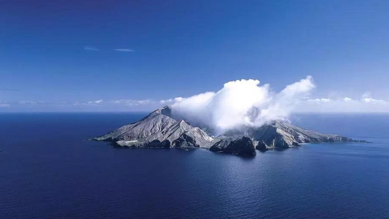 The volcanic island is 30 miles from the mainland of New Zealand. Picture: Caters News Agency