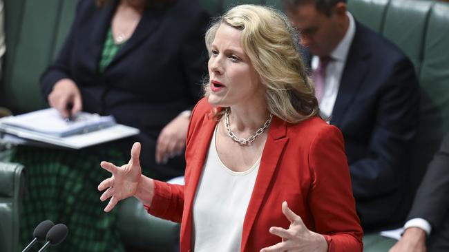 Minister for Home Affairs Clare O'Neil claims the federal government’s migration strategy will fix a broken visa system. Picture: NCA NewsWire / Martin Ollman