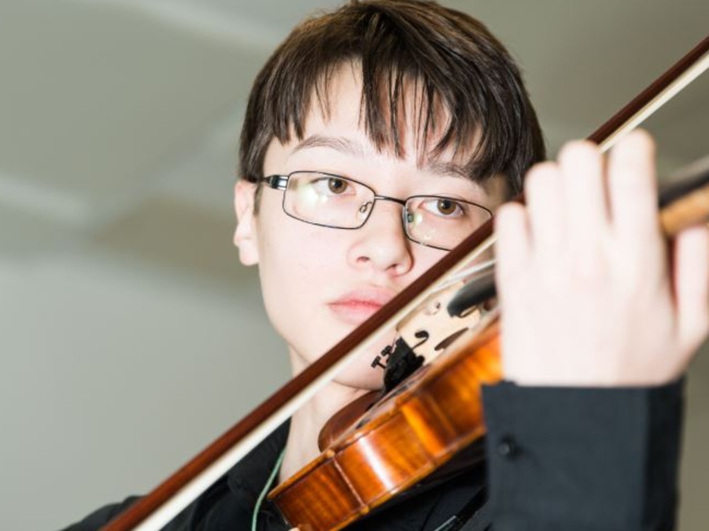 The first judging section for the Gold Coast Eisteddfod features students in the strings, wind and brass section. Picture supplied by Pru Wilson Photography.