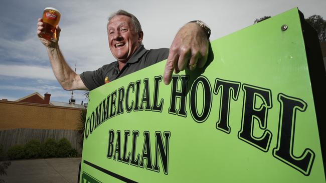 “Ninety per cent of the people who call up get it all wrong,'' says Commercial Hotel Ballan owner Joc O'Connor. Picture: David Caird