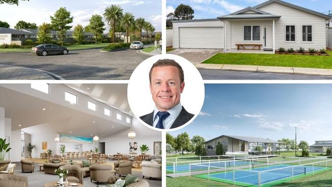 Lincoln Place executive director Ben Hindmarsh was looking forward to delivering the 350-home Northern Beaches Lifestyle Estate to help Townsville's older residents to downsize. Pictures: Supplied.