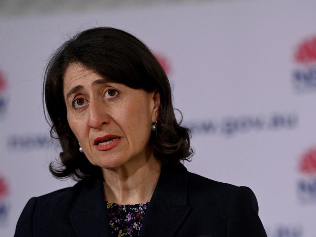 NSW Premier Gladys Berejiklian some easing of restrictions scheduled for December 1 could happen earlier. Picture: NCA NewsWire/Bianca De Marchi