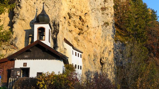 Living on a cliff won’t appeal to everyone, but the home is spectacular. Picture: Alamy