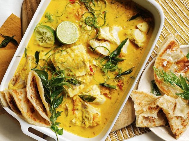 Easy fish curry.