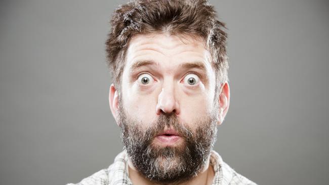 Stress less about your beard … or lack of it. Picture: iStock