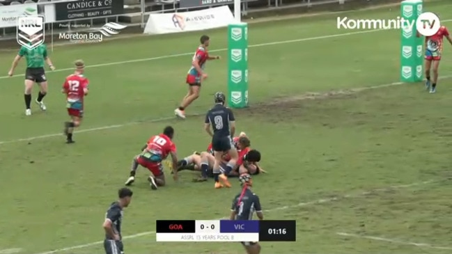 Replay: ASSRL National Championships - ASSRL Goannas v Victoria (15)