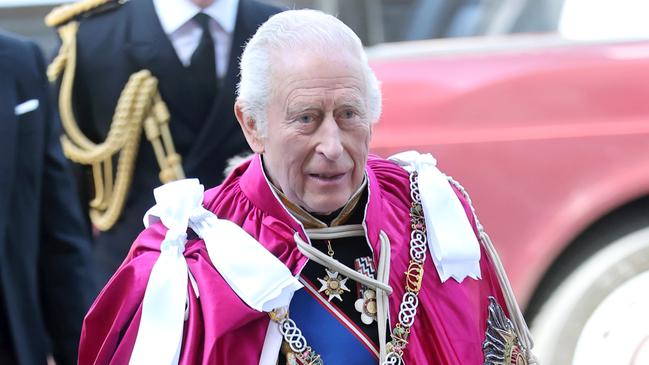 The King has been receiving weekly treatments for his cancer battle. Photo: Chris Jackson/Getty Images.