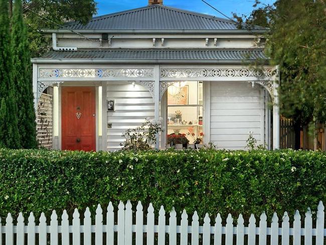 10 Farmer St, St Kilda. This two-bedroom, one-bathroom Victorian home sold for $1.35m, $150,000 more than the reserve. For Herald Sun Realestate 26MAR17