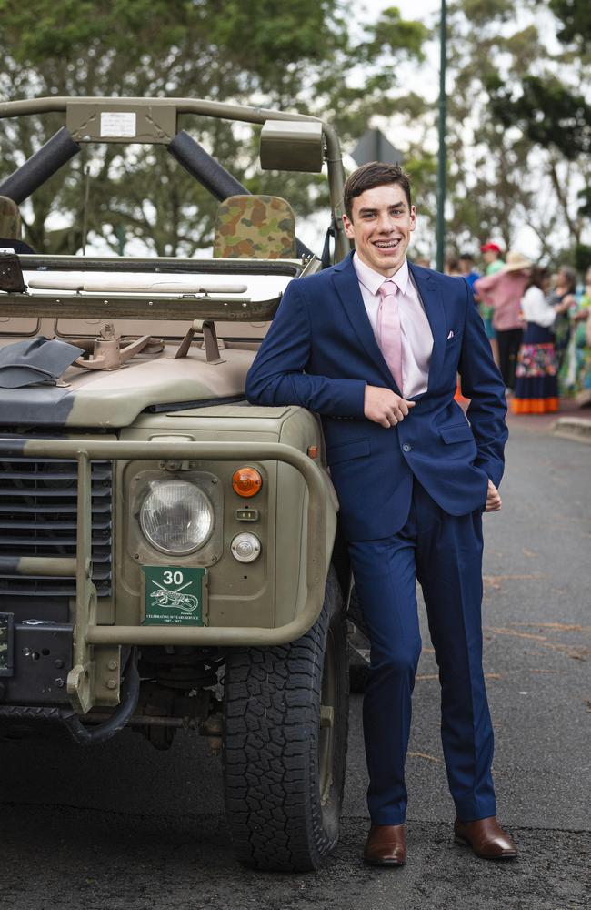 Graduate Dominic Webber at Toowoomba Christian College formal at Picnic Point, Friday, November 29, 2024. Picture: Kevin Farmer