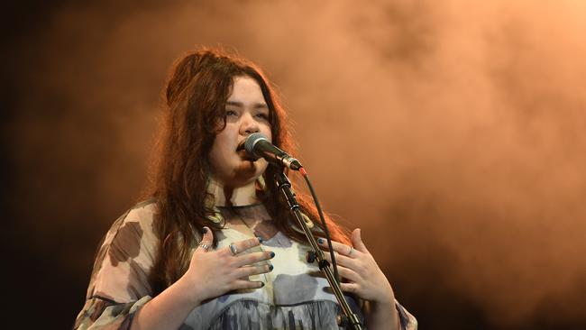 Bumpy performs at the 2022 National Indigenous Music Awards. Picture: (A)manda Parkinson