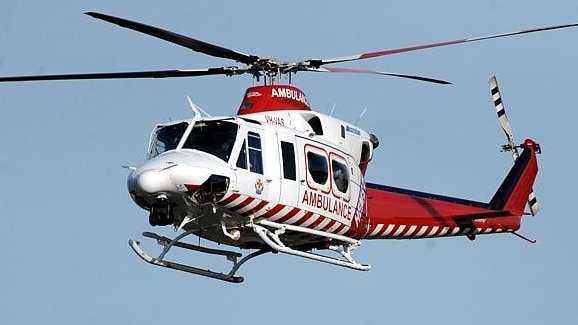 A woman, believed to be in her 30s, was injured and flown to hospital following a jet ski incident in Mulwala on Friday morning. Picture: Supplied